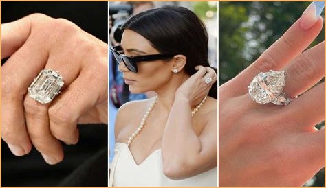 How Many Carats Is Kim Kardashian's Engagement Ring?