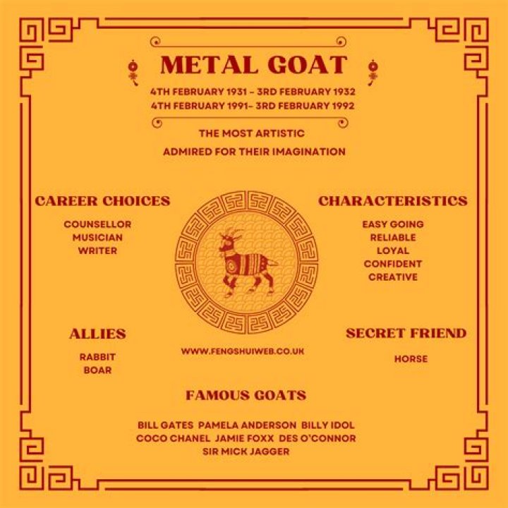 1991 Metal Sheep/Goat: Personality, Love, & Career