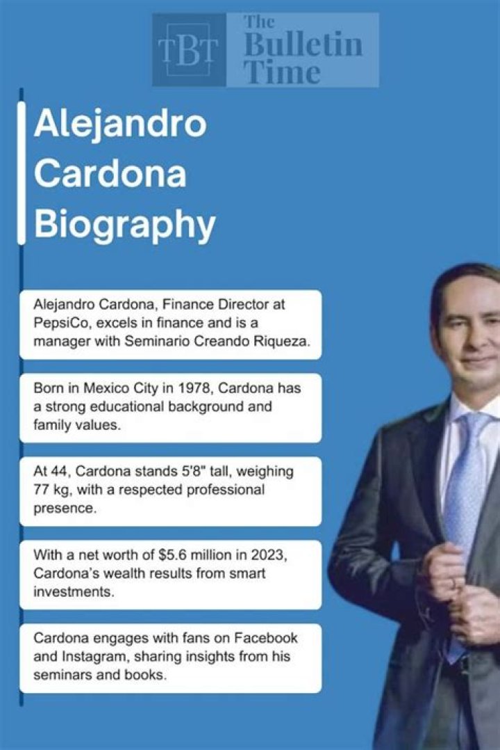 Alejandro Cardona's Net Worth 2024: How Much Is He Worth?