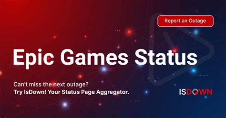 Is Epic Games Down? Check Server Status