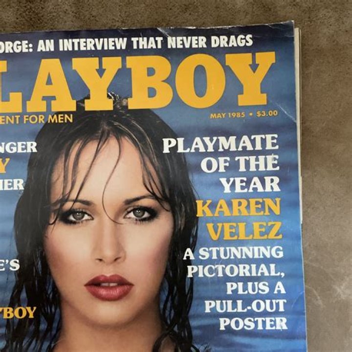 Karen Velez: 1985 Playboy Playmate