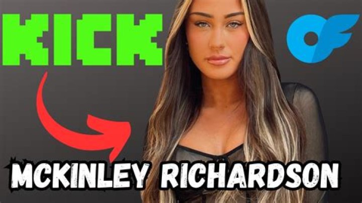 McKinley Richardson OnlyFans Leaks & Videos