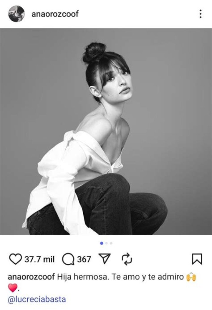 Meet Lucrecia Quaglia, Ana Mara Orozco's Daughter