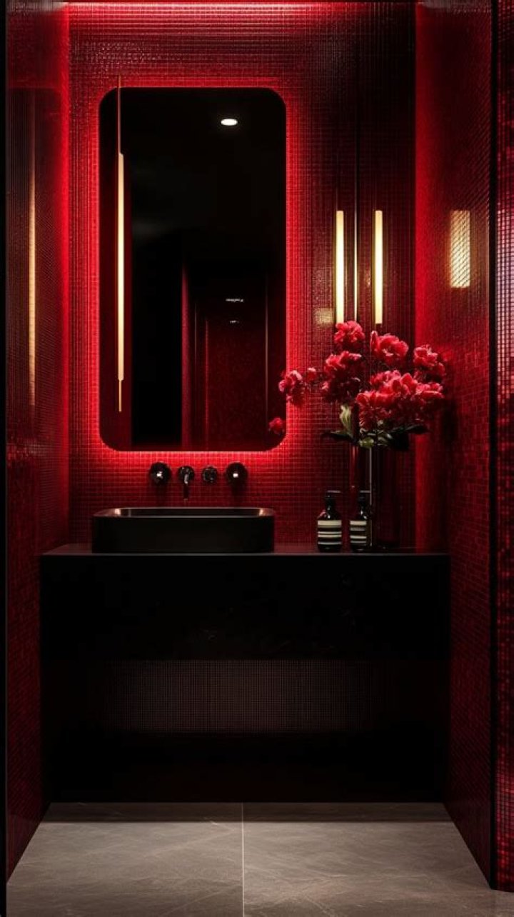Red & Black Bathroom Ideas: Bold Designs for a Stylish Space