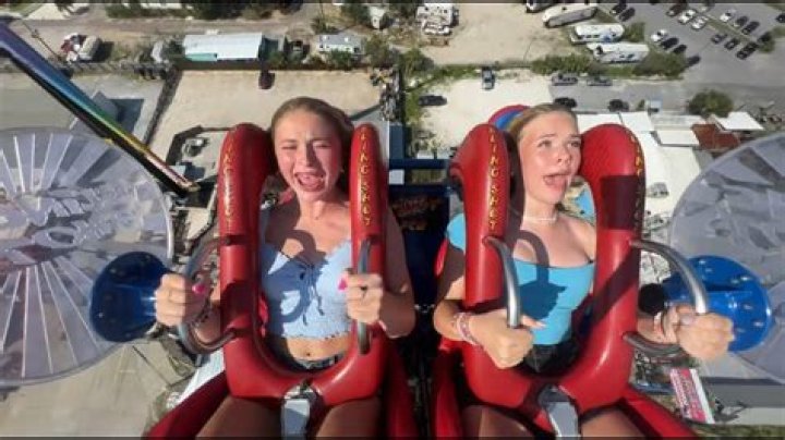 Slingshot Ride Nip Slips & Wardrobe Malfunctions