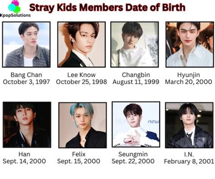 Stray Kids Members: Ages, Birthdays & Facts You Need to Know!