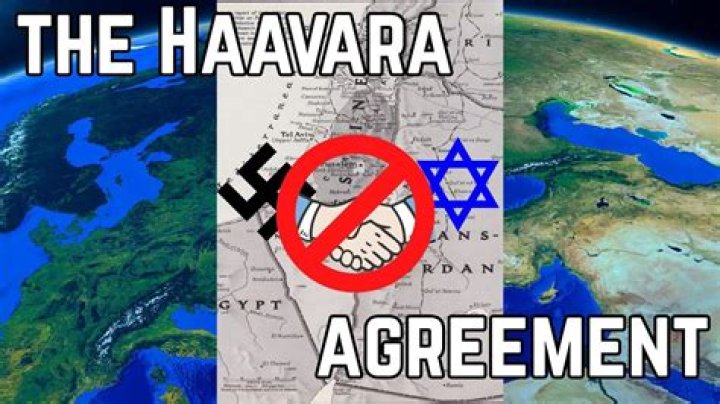 The Haavara Agreement: A Controversial Pact