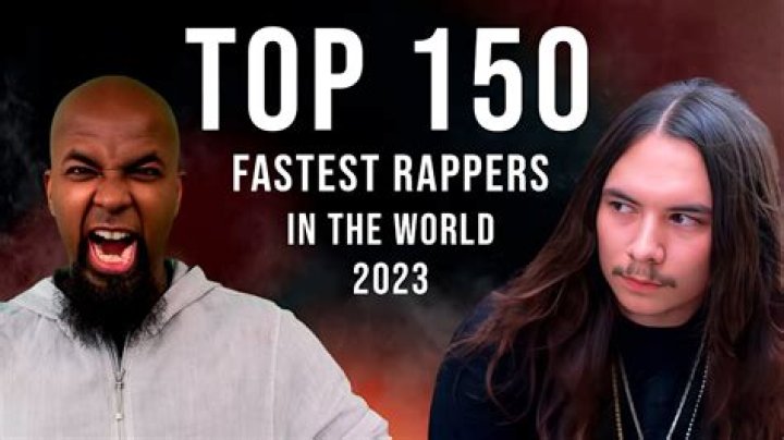 Top 150 Fastest Rappers: Eminem, Twista & More!