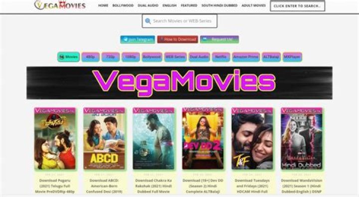 Watch Free Bollywood & Hollywood Movies on Vegamovies