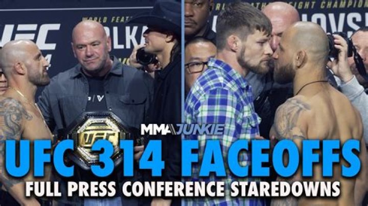 Watch UFC 314 Press Conference & Live Stream