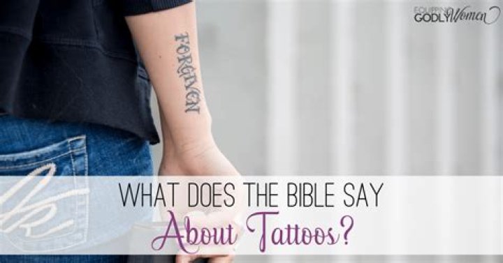 What Does the Bible Say About Tattoos?